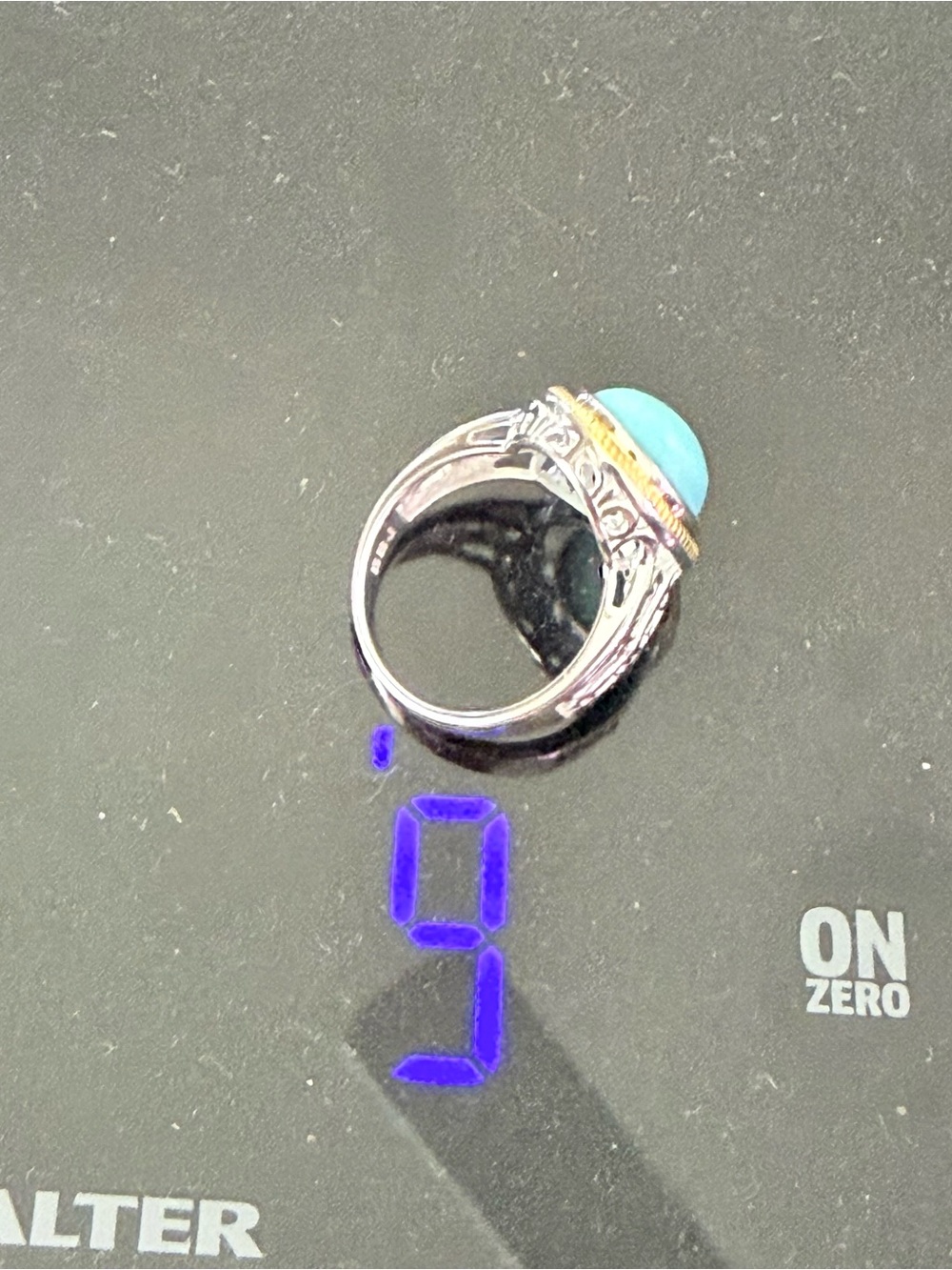 925 Sterling Silver Gold Vermeil Ring NEW size 6 - Picture 10 of 11